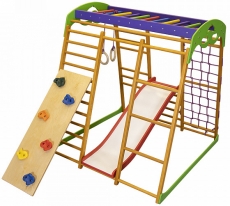 Дитячий спортивний комплекс для квартири SportBaby Карамелька Plus 6